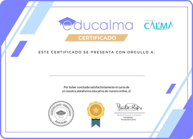 Certificado del Curso